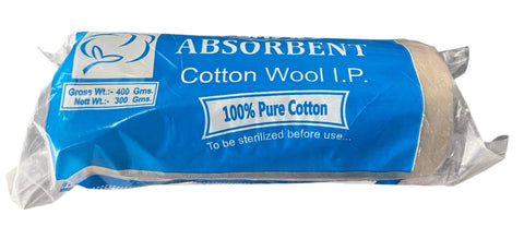 Absorbent Cotton Wool I.P (400 Gms)