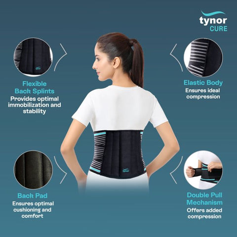 Tynor Lumbo sacral belt black