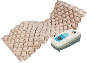 Air Mattress Anti Decubitus Air Pump and Bubble Mattress (Brown)